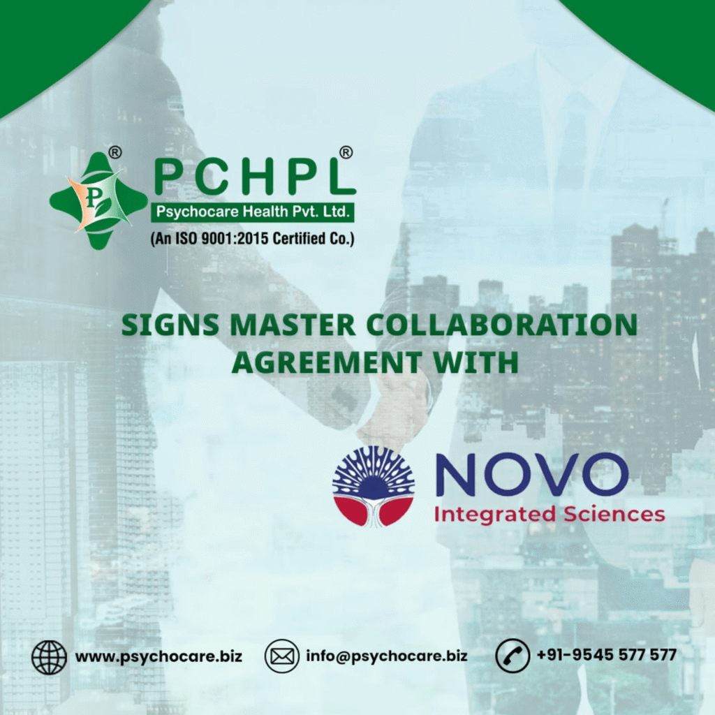 Psychocare Health Pvt Ltd Announces Strategic Collaboration with Novo Integrated Sciences to Introduce Innovative Healthcare Solutions Globally