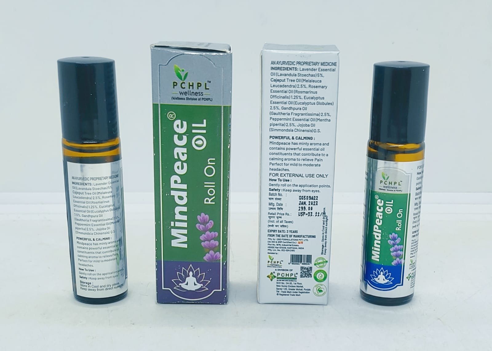 MINDPEACE OIL ROLL ON